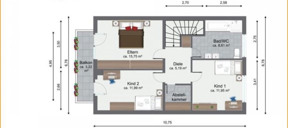 4 Schlafzimmer Stadthaus in Wermelskirchen, Germany, Nr. 79557 19