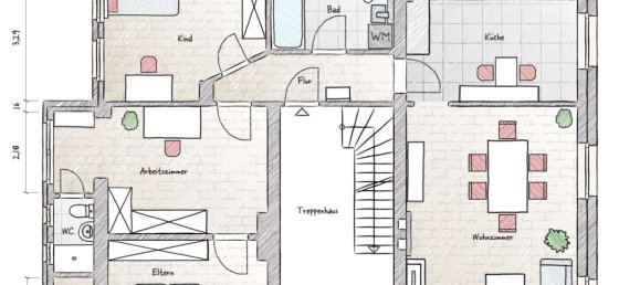 4 rooms Apartment in Bochum, Germany No. 111549 12