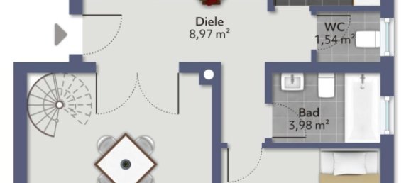 2 chambres Duplex à Wiesbaden, Germany No. 34884 8