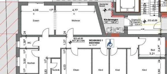 5 rooms Apartment in Biberach, Germany No. 88003 3