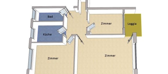 3غرفة شقة في Zehlendorf, Germany رقم 106443 6