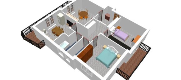 3 rooms Apartment in Genoa, Italy No. 171965 29