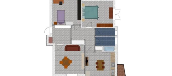 3 rooms Apartment in Genoa, Italy No. 171965 28