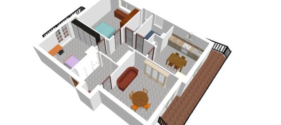 3 rooms Apartment in Genoa, Italy No. 171965 27