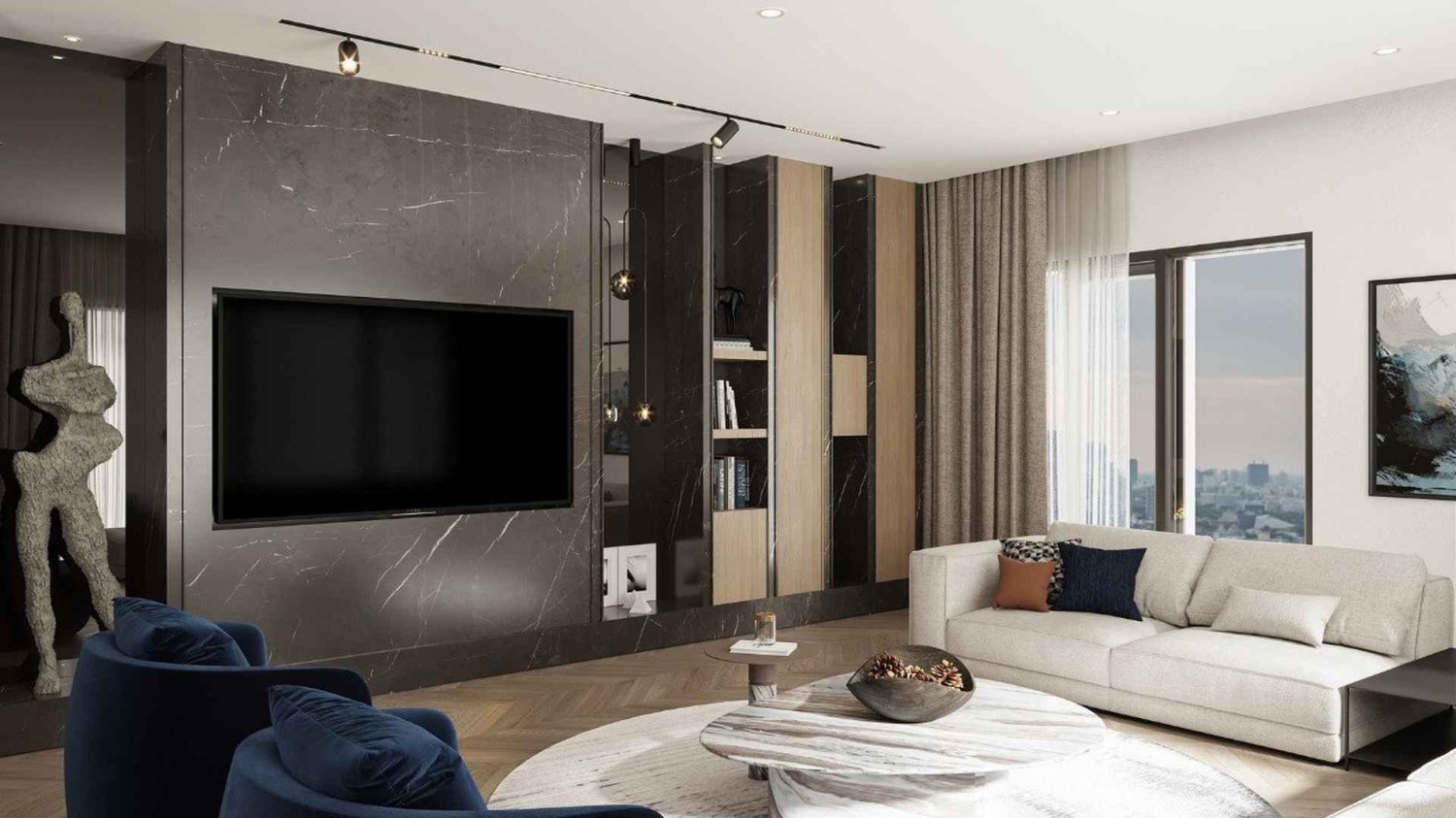 Apartamento de 5+1 en Altintash, Turkey No. 43464