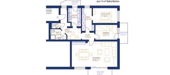 3 rooms Apartment in Nuremberg, Germany No. 322304 16
