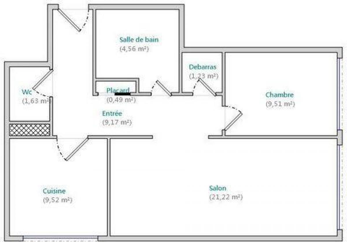 Studio-Eigentumswohnung in Garches, France, Nr. 27734