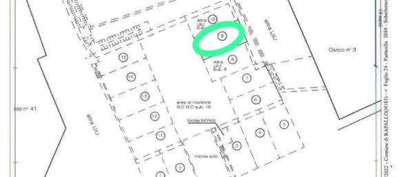 3-salle Appartement à Rapallo, Italy No. 35812 23