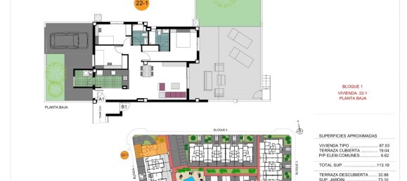 3 Schlafzimmer Wohnung in Torre de la Horadada, Spain, Nr. 6634 8