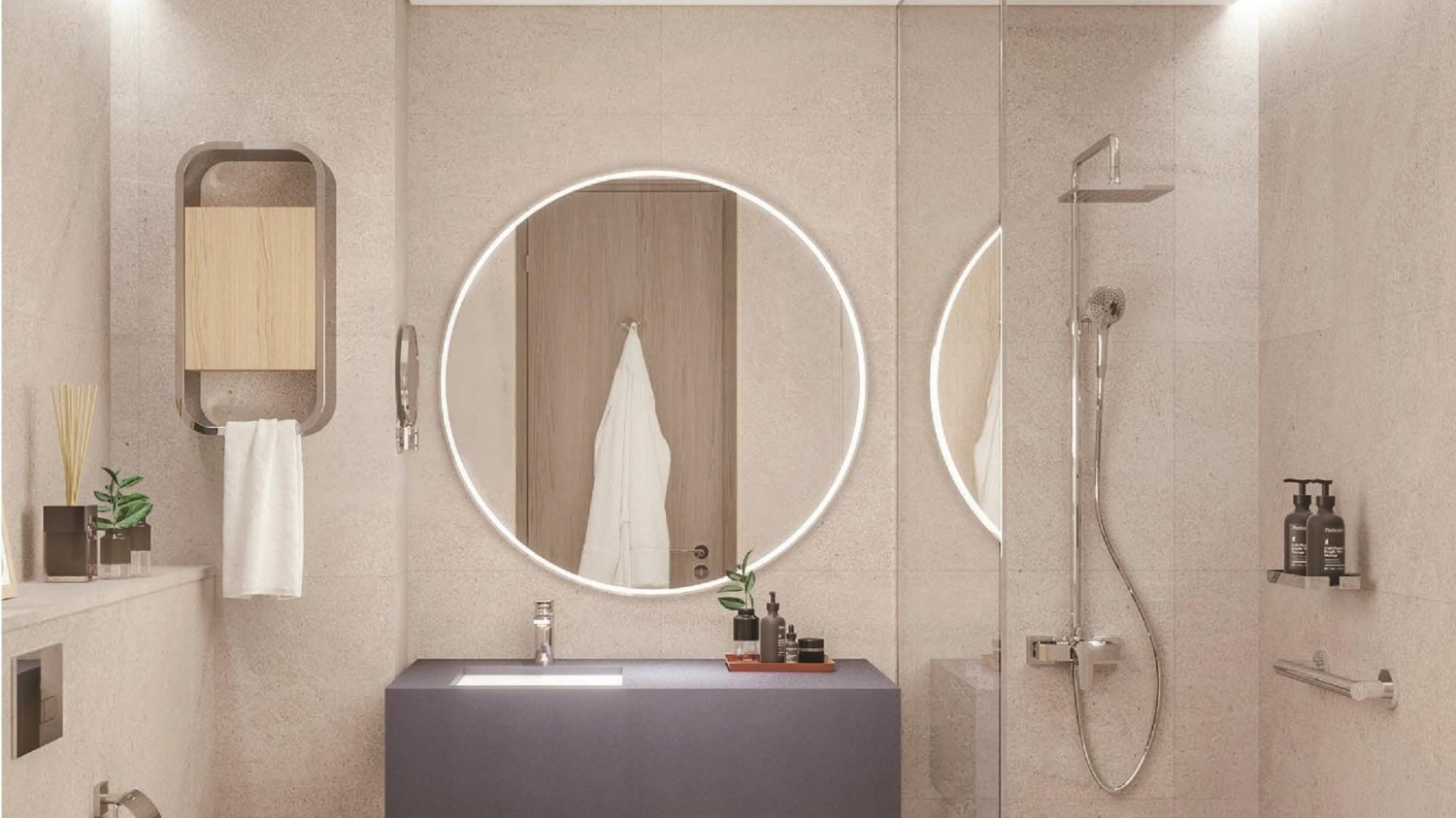 Apartamento T1 em BLOOM ARJAAN BY ROTANA, Saadiyat Island, UAE N.º 62440