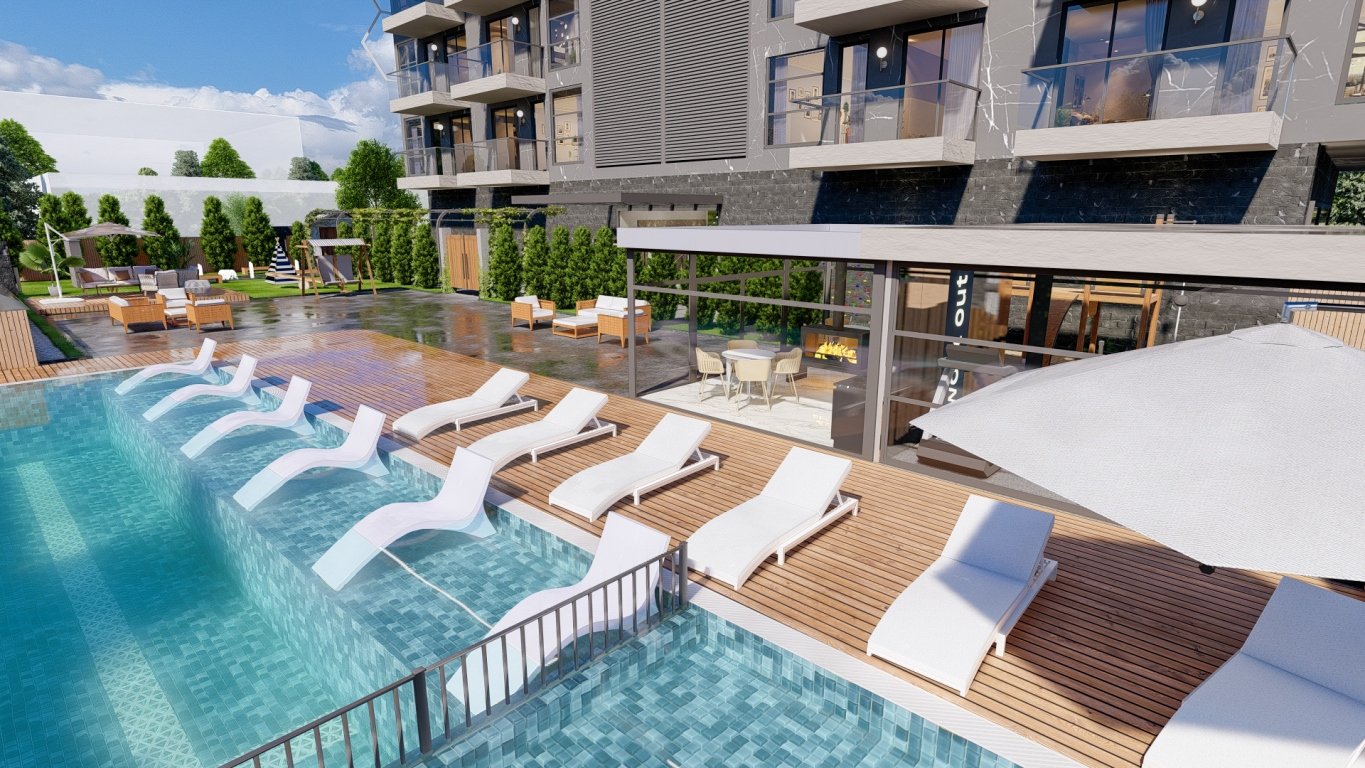 Apartment 1+1 in Alanya, Turkey No. 23714