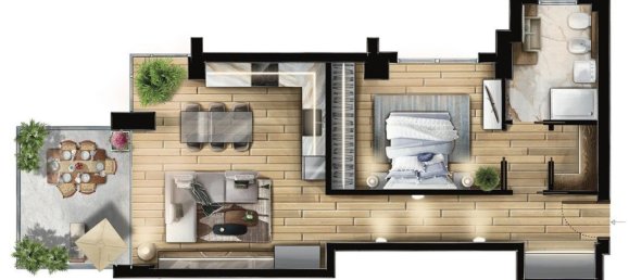 3 rooms Apartment in Pordenone, Italy No. 78823 5