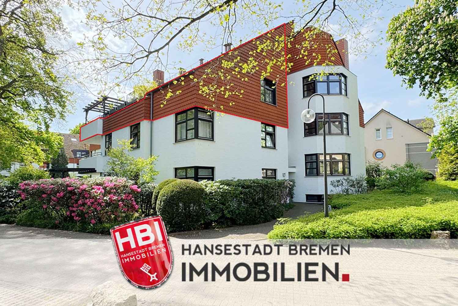 Дуплекс с 3 спальнями в Бремен, Германия № 229516