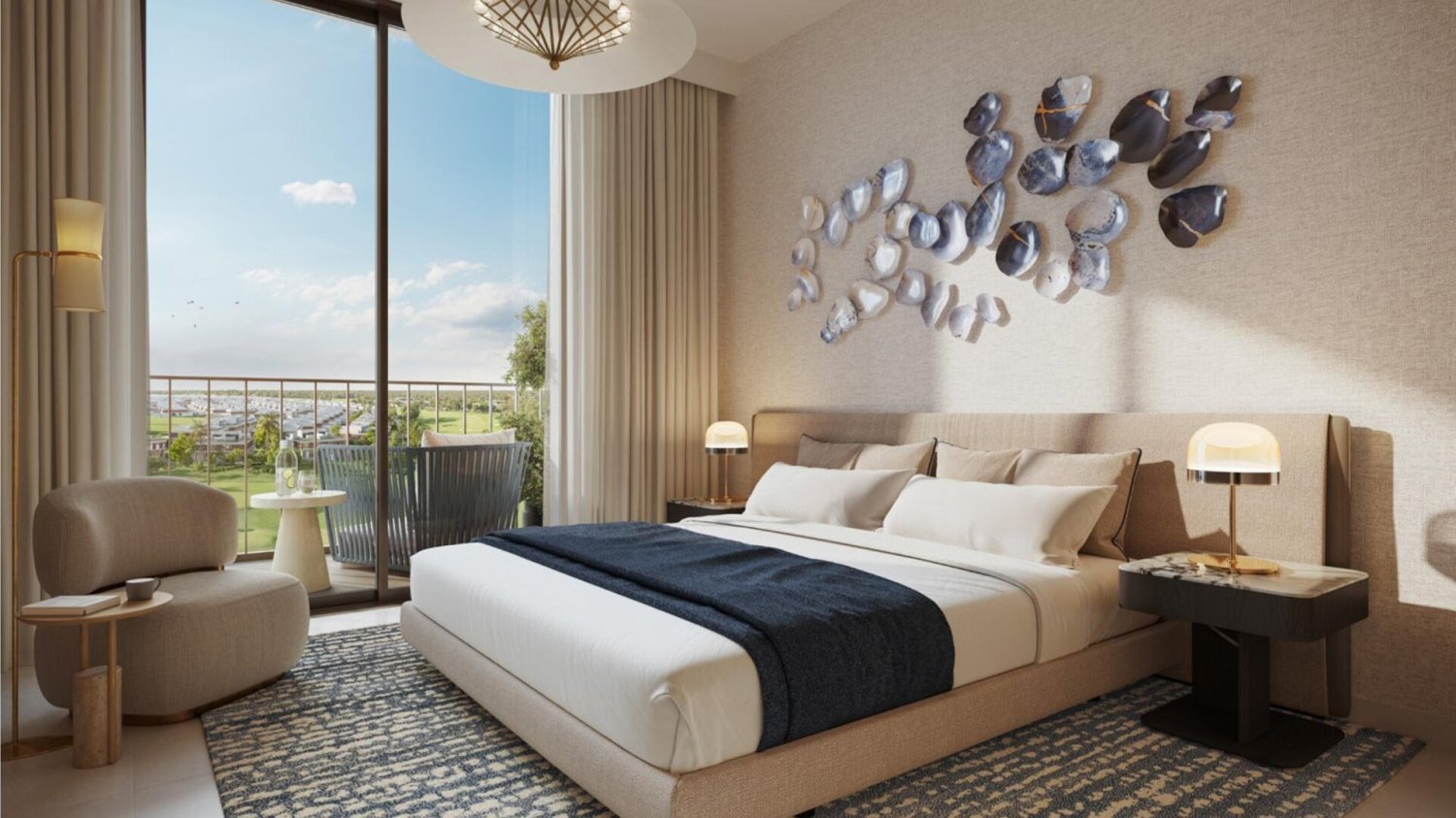 Квартира с 1 спальней в Golf Verge, Dubai South (Dubai World Central), ОАЭ № 65892