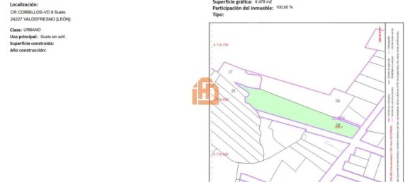 Terreno en Valdefresno, Spain 5182 m² No. 65471 6