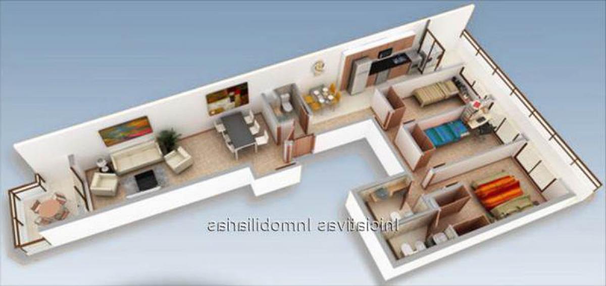 3 Schlafzimmer Wohnung in Montevideo, Uruguay, Nr. 1531