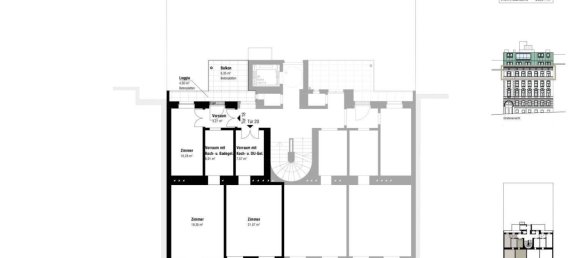 3 rooms Apartment in Rudolfsheim-Funfhaus, Austria No. 186652 12