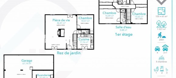 Casa de 5 dormitorios en Nemours, France No. 191536 14