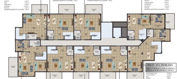 4 rooms Penthouse in Avsallar, Turkey No. 12032 7