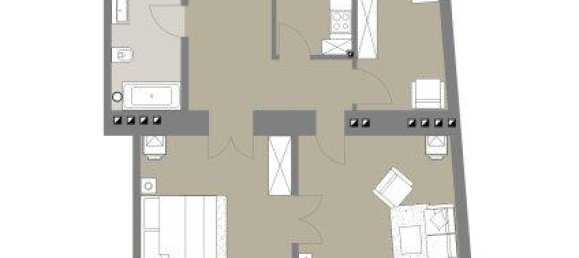Apartamento de 3 habitaciónes en Meidling, Austria No. 161488 14