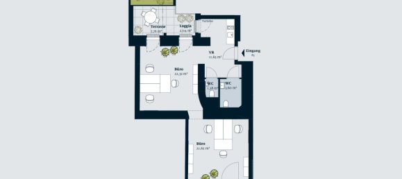 Коммерческая недвижимость с 2 комнатами в Гернальс, Австрия № 38058 2