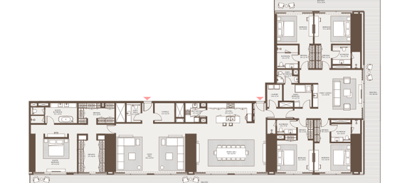 Apartamento T1 em DIFC, UAE N.º 121373 8