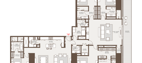 Apartamento T1 em DIFC, UAE N.º 121373 7