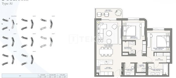 1 dormitorio apartamento en venta en Jebel Ali, Dubai, UAE № 193654 13