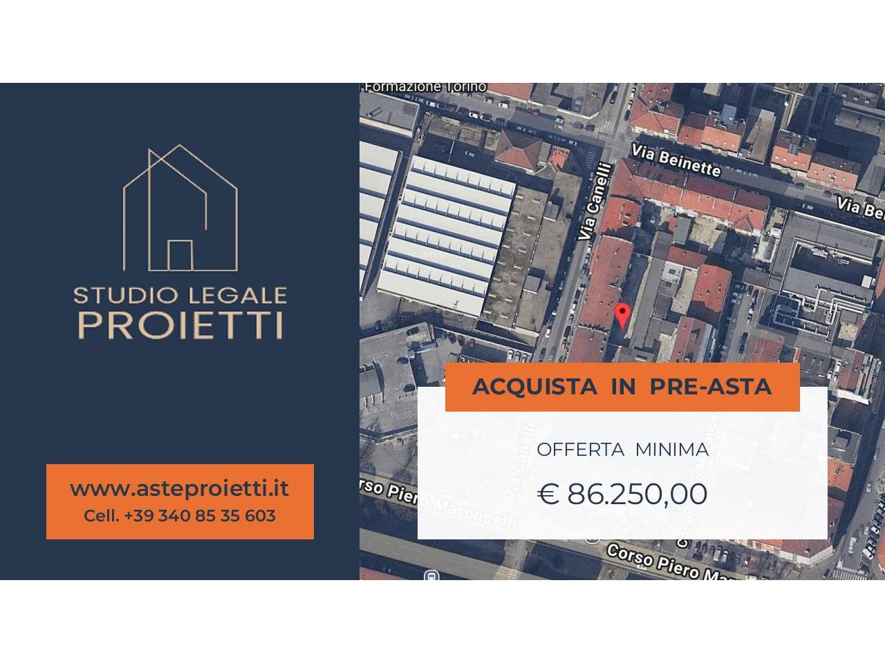 2 Schlafzimmer Wohnung in Turin, Italy, Nr. 303222