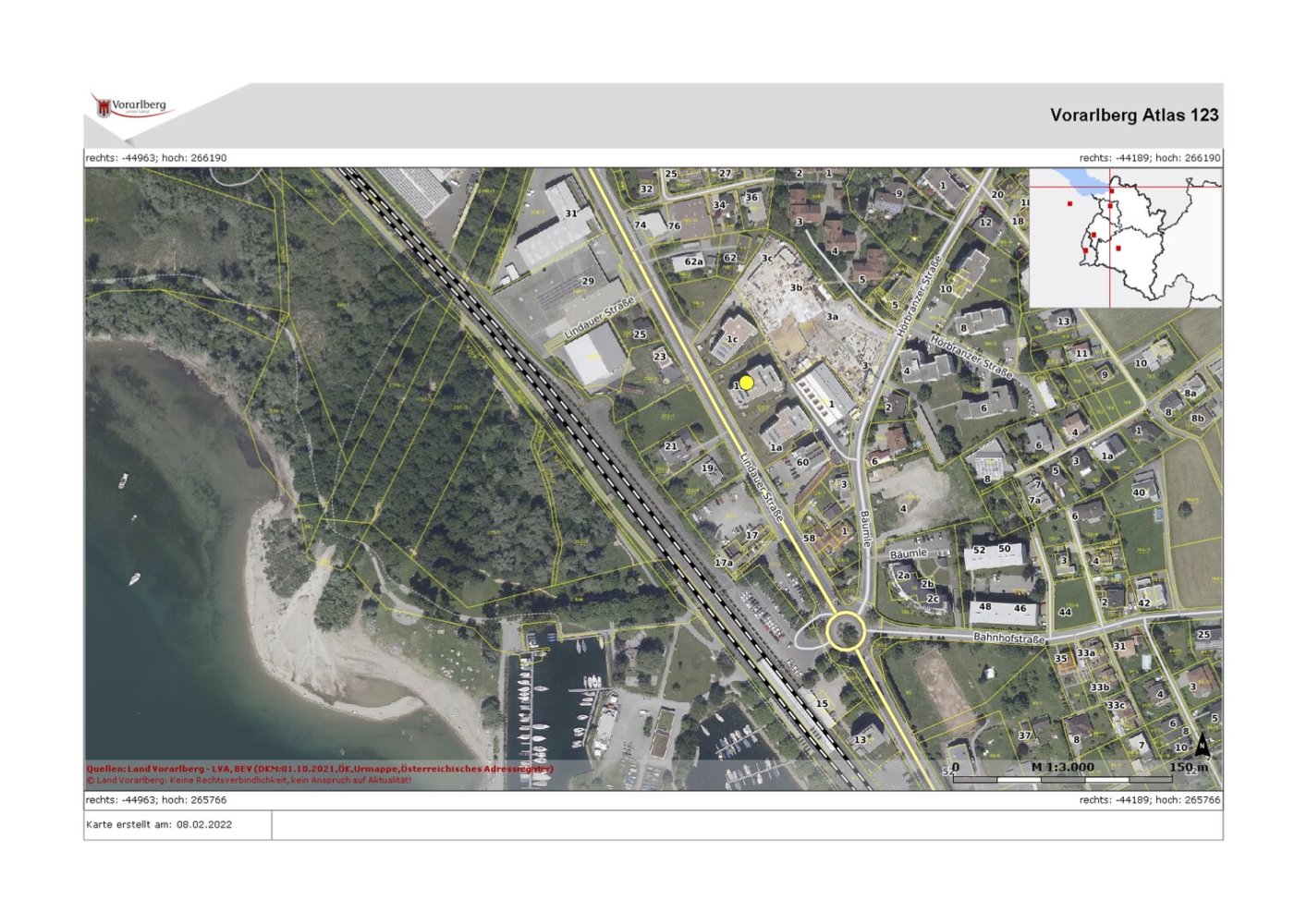 2 rooms Apartment in Lochau, Austria No. 233529