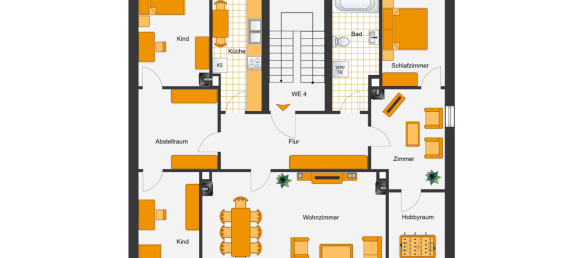 Квартира с 6 комнатами в Брауншвейг, Германия № 112927 10