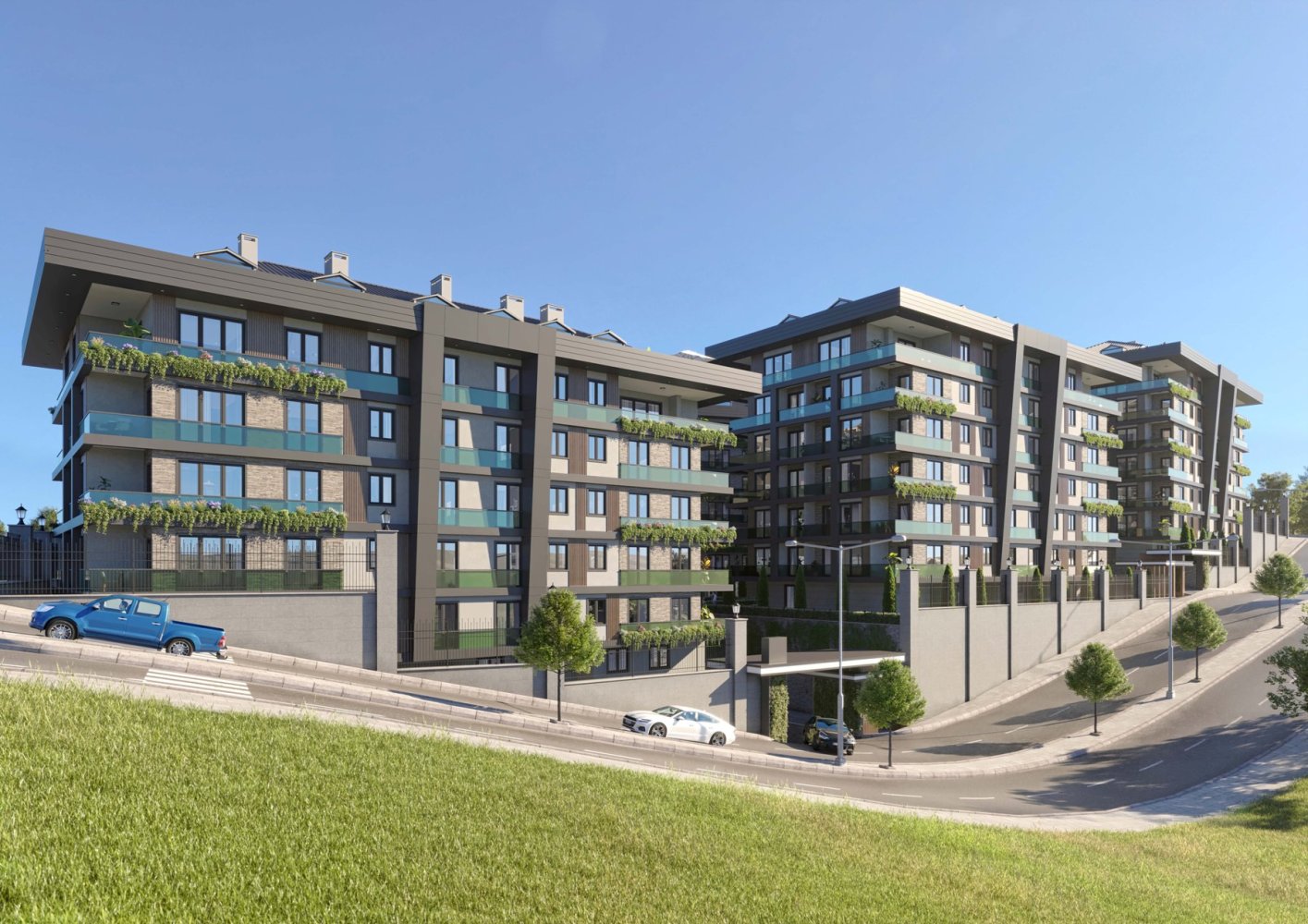 Wohnung 2+1 in Istanbul, Turkey, Nr. 24354