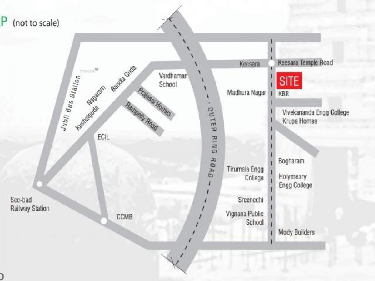 3 bedrooms House in Hyderabad, India No. 5497