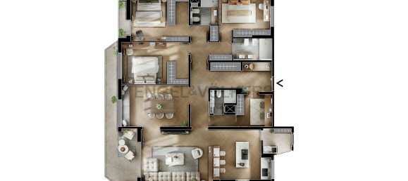 4 bedrooms Apartment in Eixample, Spain No. 136698 2