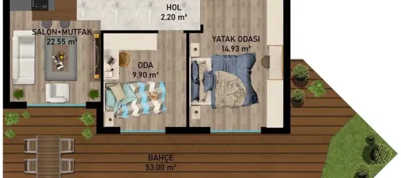 Apartment 2+1 in Aksu, Turkey No. 32782 12