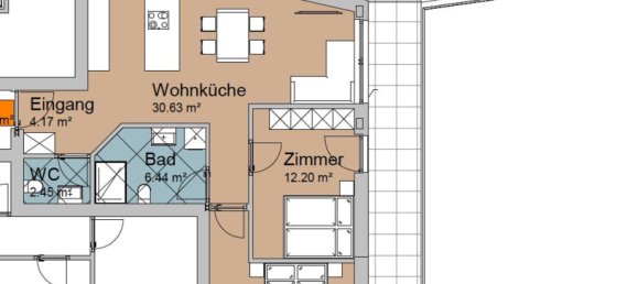 3 rooms Apartment in Trentino-Alto Adige, Italy No. 217452 6