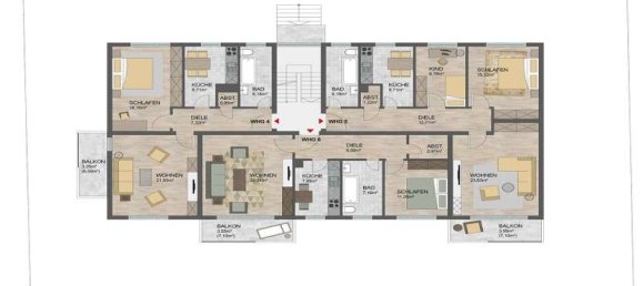 2 Schlafzimmer Wohnung in Rheingau-Taunus, Germany, Nr. 182336 7