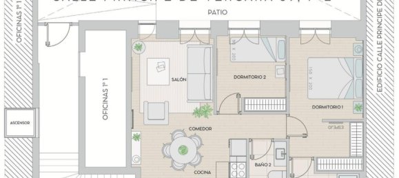 Apartamento de 2 dormitorios en Madrid, Spain No. 124384 9