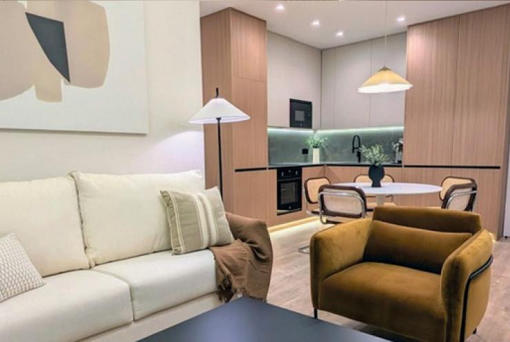Apartamento de 2 dormitorios en Madrid, Spain No. 124384