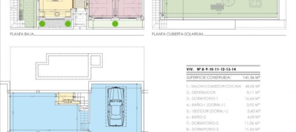 3 غرف نوم فيلا في Torrevieja, Spain رقم 287570 6