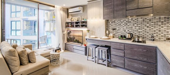 Кондоминиум  с 1 спальней в Citygate Condominium, Пхукет, Таиланд № 31861 2