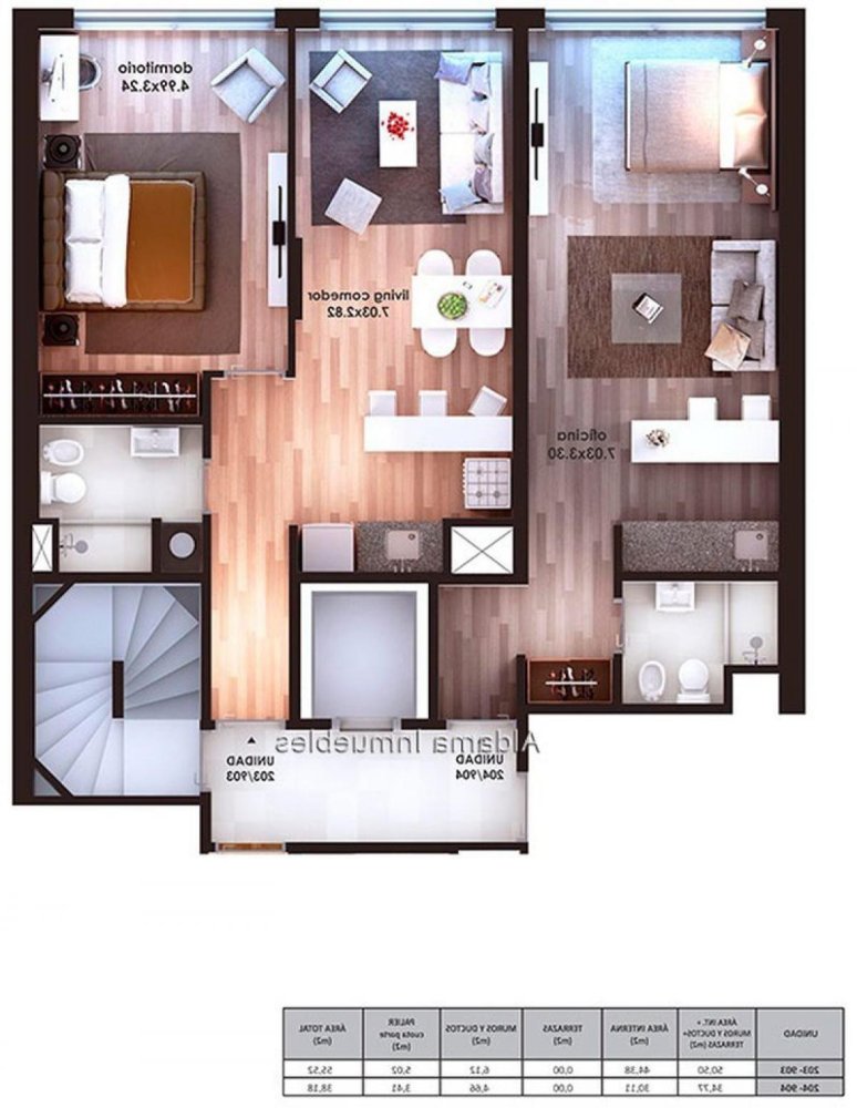 Studio in Montevideo, Uruguay No. 9471