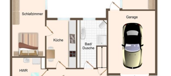 Bungalow de 2 habitaciónes en Leipzig, Germany No. 77533 14