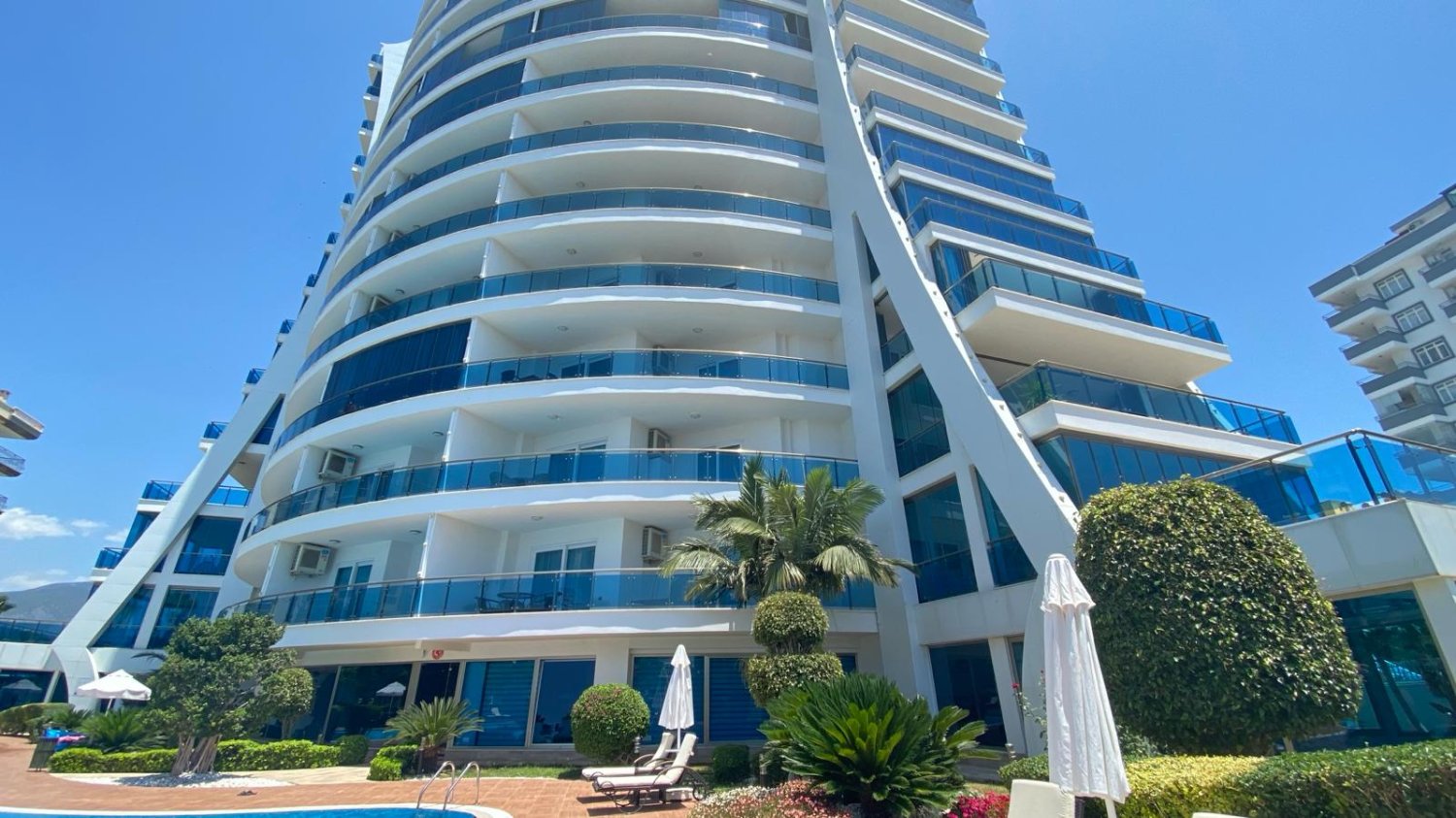 Квартира 1+1 в Аланья, Турция № 33768