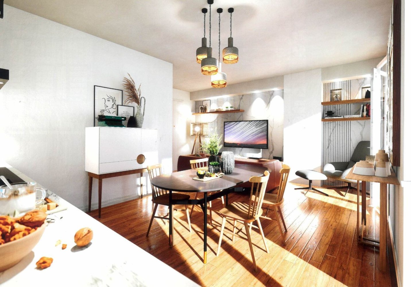 2-Zimmer Penthouse in Florence, Italy, Nr. 97984