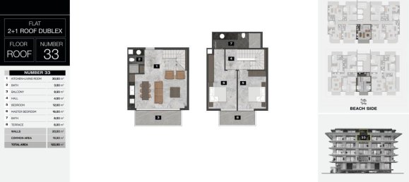 Apartamento de 2 habitaciónes en Kestel, Turkey No. 9919 28