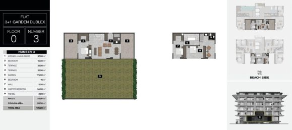 Apartamento de 2 habitaciónes en Kestel, Turkey No. 9919 14