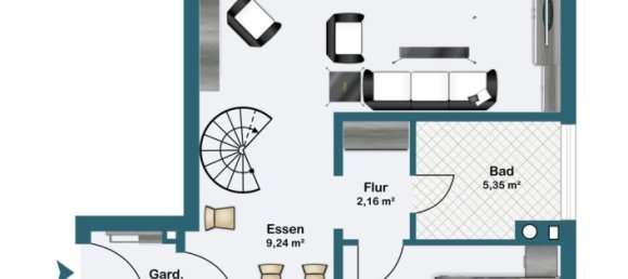 2 Schlafzimmer Doppelhaus in Schweinfurt, Germany, Nr. 26235 9