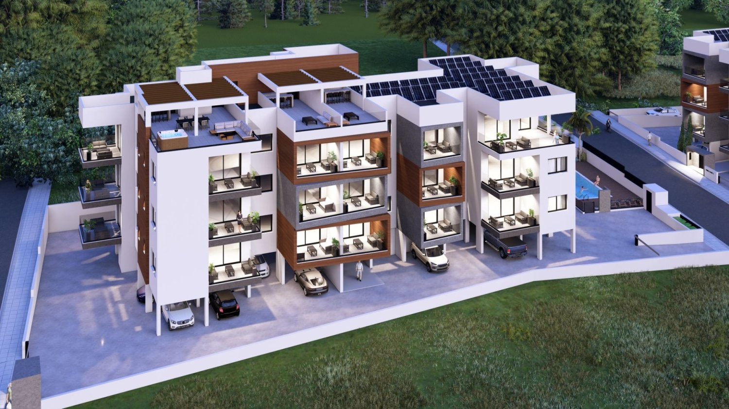 Apartamento T1 em Agios Athanasios, Cyprus N.º 29293