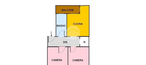 3 rooms Apartment in Brandizzo, Italy No. 6538 28